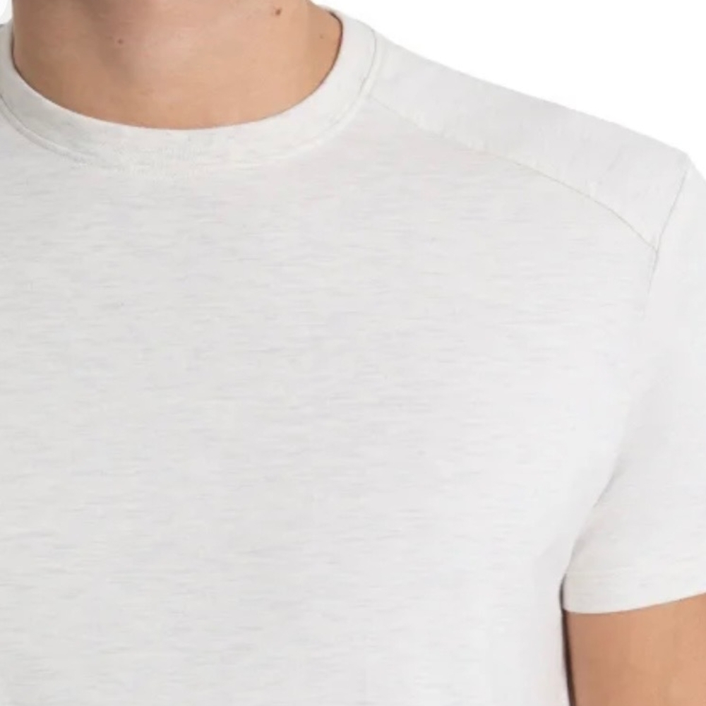 Kenneth Cole Light Gray Men's Dress  Short Sleeve Tee - Picture 3 of 7